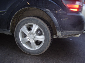 Felge Radlauf vorher